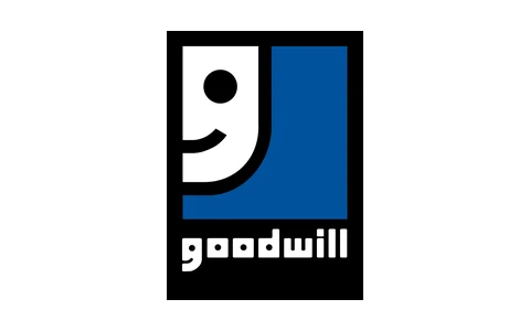 Goodwill logo: MEGAJUNK donates usable items to Goodwill in the Coon Rapids and Twin Cities